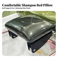 Waterproof Shampoo Bed Headrest Easy to Clean Shampoo Bowl Neck Rest Comfortable for Barbers, Spa Technicians, Barbershop, Barbershops, Spas