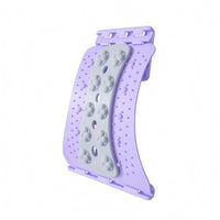 4-Level Adjustment Traction Board Remedial Adjustable Massage Back Stretcher Molded Plastic Curved Back Support Board Textured Surface