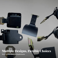Self-Retracting Cargo Strap Heavy Duty Self-Retracting Lashing Strap Knot Automatic Fastening Strap Belt for Truck Drivers, Trailer, Moving, Car Trunk