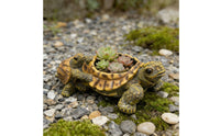 Turtle Planter Realistic Resin Turtle Planter Cute Face Garden Design Decor for Patio