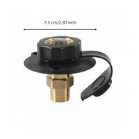 Brass Water Inlet Mechanism Rust Resistant Backflow Preventer Easy to Install for Yacht