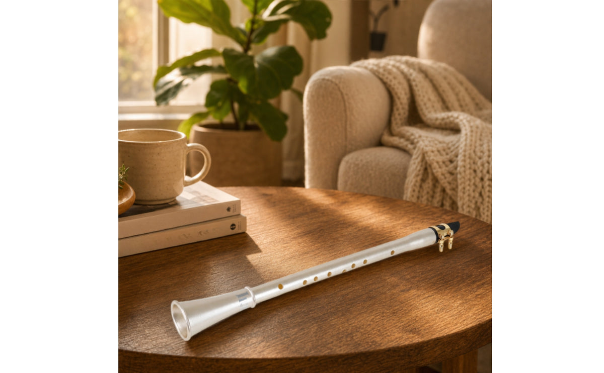 E-Flat Mini Pocket Saxophone Portable Pocket Saxophone Compact Wind Instrument Set Easy-to-Blow for Students, Travel, Practice