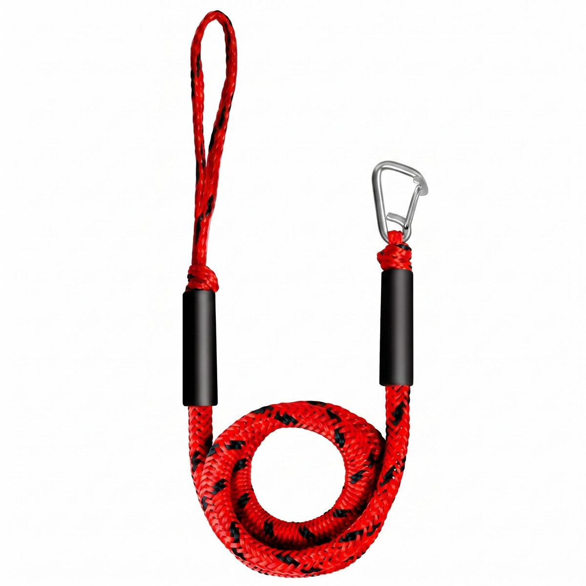 Guard Sleeves Bungee Dock Line Coiled Bungee Mooring Rope Shock Absorbing Stretch Dock Line Stretchy