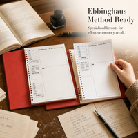 B5 Detachable Error Correction Notebook for Students, Thickened Paper, Ebbinghaus Method, Math English Study Organizer