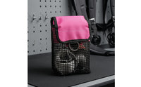 Flap-Top SMB Pouch Contrast Trim Diving Mesh Pouch Hanging Fastener Dive Accessory Bag Attachment Loop