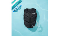 Lightweight Adult Buoyancy Vest Comfortable Adult Swim Vest Long-Lasting Zippered Flotation Jacket Breathable for Children, Swimming