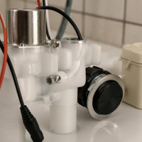 Intelligent Pulse-Flush Kit Battery-Powered Toilet Controller Kit Wired