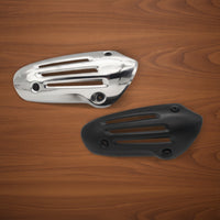 Exhaust piping Heat Guard Cover Ventilated Motorcycle Heat Guard with Bracket for Tailpipe Area