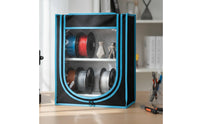 Filament Storage Box Zipper Sealed Filament Organizer Clear Organizer with Window for Makers