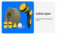 Multi-Purpose 10 Pattern Hose Sprayer Easy to Install Garden Hose Spray Long-Lasting for Gardeners, Homeowners, Yard, Outdoor Cleaning