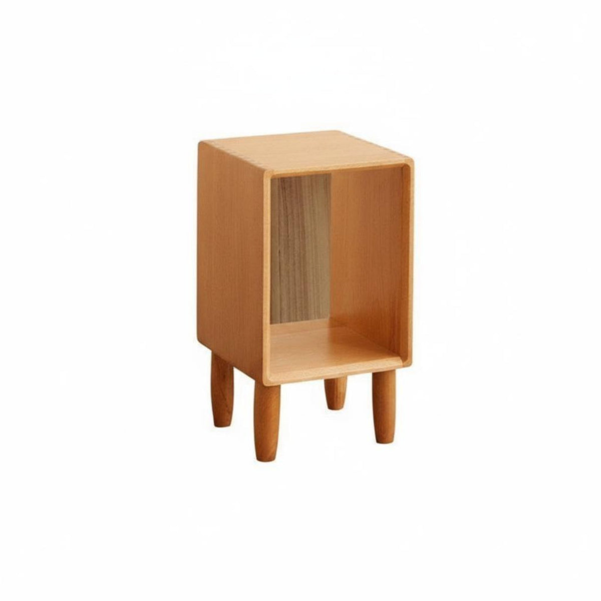 Modern Minimalist Design dual-level circular table Nordic design 2-Tier Round Stand Space-Saving Nightstand multipurpose Use for Apartment Dwellers, Homeowners, Students, Living Room, Bedroom, Small Spaces, Entryway