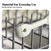 Dishwasher Beverage Glass Holder Secure Hold Beverage Glass Stabilizer Fastener Stemware Stabilizer Anti-Slip Glassware