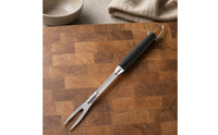 Barbecue Utensil Black Handle Stainless Steel Barbecue Tool Outdoor Cooking Gear