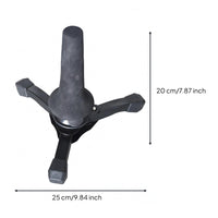 Padded Wind Instrument Stand Tripod Base Floor Standing Instrument Stand Rubber Feet Musical Gear Upright