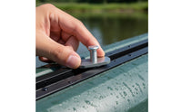 4 Pieces 304 Stainless Steel M6 T-Slot Nut Easy to Install Kayak Track Screws Wide Compatibility Kayak Track Nut and Screw No Drilling Required for Boating