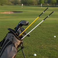 Golf Alignment Stick Training Aid Set for Putting and Swing Correction