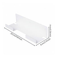 Space-Saving Hair Straightener Storage Rack Easy to Install Wall Hair Straightener Holder Self Adhesive for Bathroom, Vanity