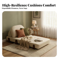 Tofu block-liprimary Sofa Space-Saving Living Room Furniture Minimalist & design Couch for Small Apartment Dwellers, residents, Lounge Area
