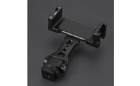Smartphone Clamp Mount Threaded Base Adjustable Phone Clamp Rubber Padded Live Broadcasting Phone Holder for Filming
