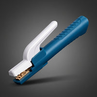 Industrial Metal-Joining Clamp with Insulated Body Non-Slip Electrode Holder Heavy-Duty Chill-Grip for Professionals