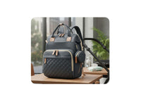 Diaper Bag Backpack Stylish Design Large Capacity Infant Carrier Organized Compartments Diaper Backpack for Moms, New Parents, Outdoor