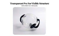 Transparent Water-Filled Training Bag PVC Water-Filled Weight Bag Textured Handles Portable Sandbag Substitute Spherical