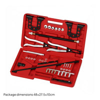 48 Pieces Valve stems Seal Remover Installer Kit Hardened Steel Valve Seal Replacement Tool Kit Heavy-Duty Overhead Valves OHC Compressors Tool