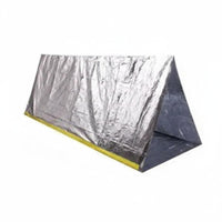 Heat Retaining Portable Emergency Tent Quick Setup Emergency Bivvy Shelter Waterproof Thermal Rescue Shelter Windproof for Campers, Hikers, Camping, Disaster Relief, Hiking