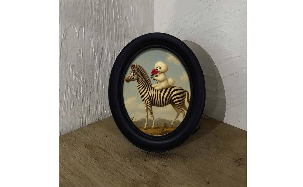 Abstract Animal Picture Frame Rustic Style Wildlife Illustration Frame Easy to Replace Photo Home Decor for Living Room, Bedroom