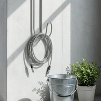 Hose Hook Rustproof Metal Garden Hose Holder Hardware Heavy-Duty Weatherproof for Gardeners, Garage, Patio