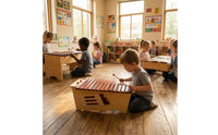 Wooden Xylophone Classroom Xylophone Sturdy Percussion Instrument for Music Lessons