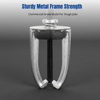 Three-Jaw Puller, Multi-Purpose Bearing Removal Tool, Universal for Automotive Maintenance, Carbon Steel