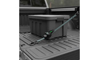 Push Button Release Self-Retracting Tie-down Safety Clips Retractable Ratchet Strap Heavy Duty Automatic Cargo Strap for Road Trip, Moving, Camping