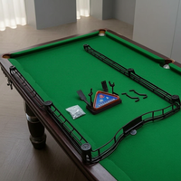 Oriental Star Pool Table Ball Collector, Automatic Return Track, Standard Black Eight Billiard Slide