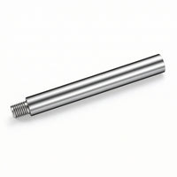 Wrench Extension Rod Professional Grade Threaded Extension Bar Hardware Straight Metal for Mechanics, Tight Areas