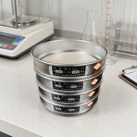 Stainless Steel Test Sieve 20 cm, Lab Sieve for Particle Size Determination, Analytical Sieve for Precise Measurement, Corrosion-Resistant