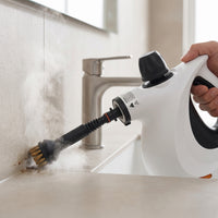 Handheld Steam Cleaning Device Compact Steam Cleaning Device with Attachments Complete Portable Steamer for Household, Kitchen