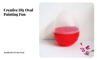 30cm DIY Decorative Egg Easy Opens and Close Large Easter Egg Reusable Party Favors for Teachers, Crafters, School Activities, Classroom, Parties