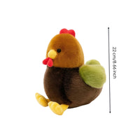 Chicken Stuffed Toy Soft Stuffed Chicken Adorable for Playroom, Kids