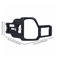 DSLR D850 L Bracket Lightweight Quick Release L Bracket Aerospace-Grade Aluminum Vertical Photography Plate for Portrait Photography