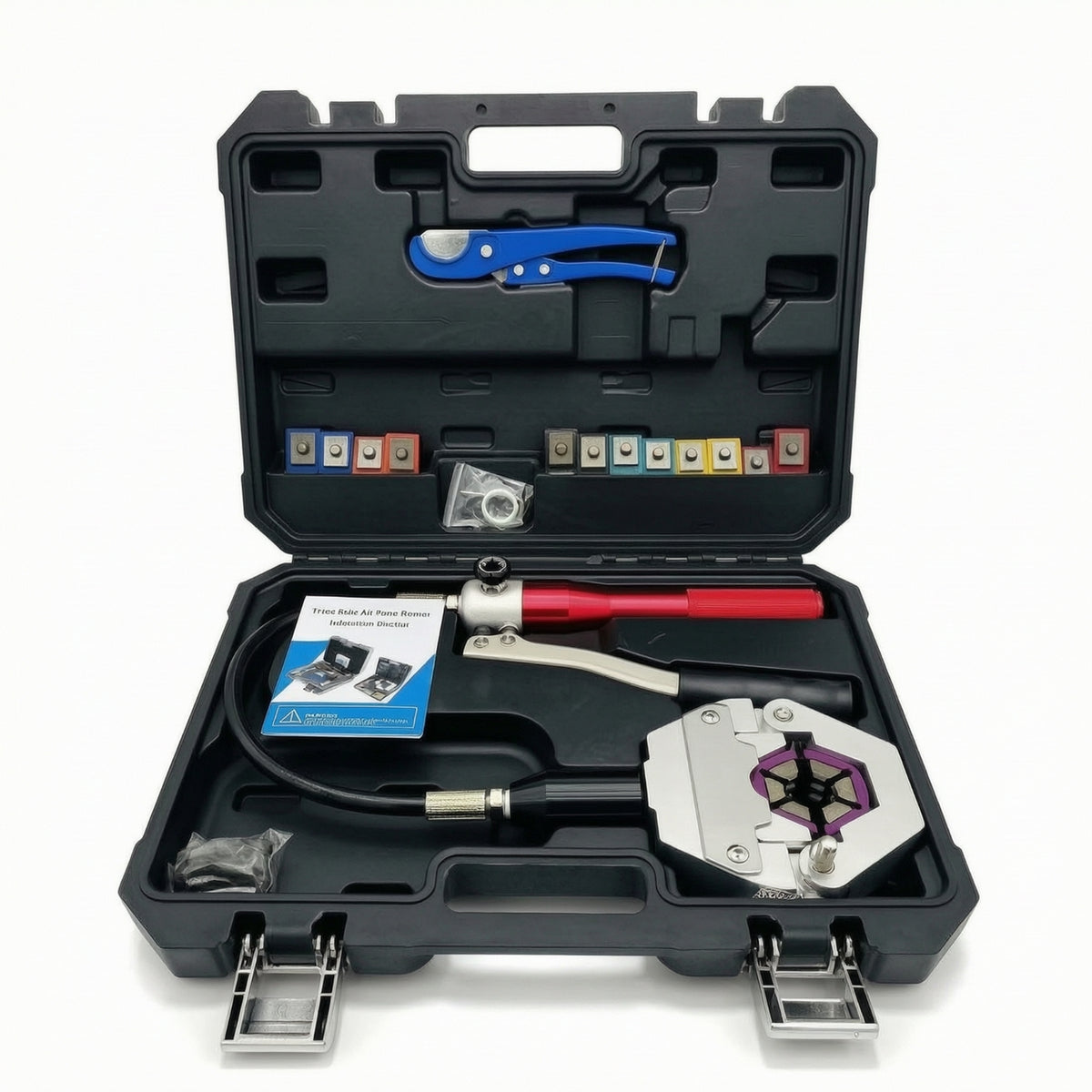 Hydraulic Hose Crimping Tool Kit Portable Lightweight Hose Crimping Tool Kit for Climate Control Technicians