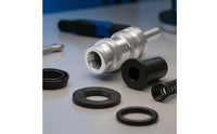 Brake Master Cylinder Rebuild Kit Two-discDisc Master Cylinder Rebuild Kit with Seal Set Hardware Aluminum Compact for Mechanics