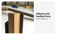 Handled Design Fret End Beveling File Ergonomic Handle Guitar Fret Beveling File Professional Grade for Guitarists, Fretwork, Workshop, Home
