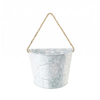 Half Round Wall Planter Distressed Finish Rustic Hanging Planter Decorative