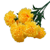 Decorative Carnation Spray Lifelike Blooms Fade Resistant for Party Centerpieces