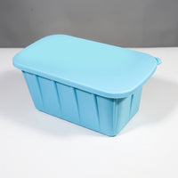 Baby Food and Ice Bath Freezer Tray with Food Grade Silicone, Large Square Ice Tray for Cold Plunge, Pack of 3 Reusable Blocks, Easy Release