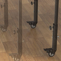 Locking Swivel Caster Leg Brake Lever Table Leg Caster Furniture Accessory Tightening Knob Home Hardware Height Adding