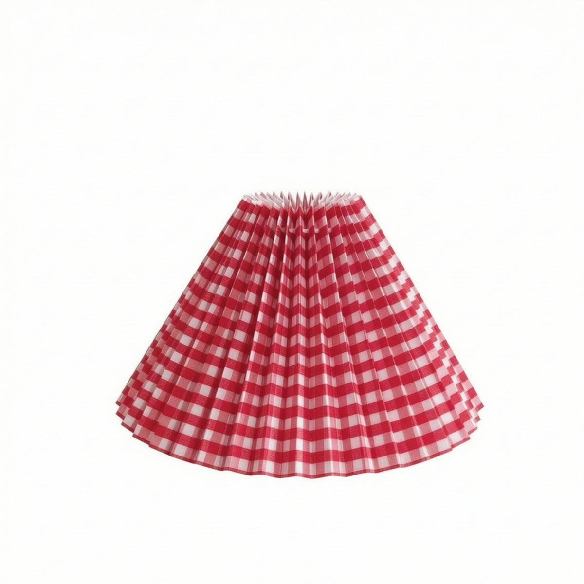 Pleated Lamp Shade Conical Pleated Lampshade Tapered Lamp Shade Soft Light Easy to Install for Bedroom