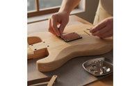 Guitar String Ferrules Neck Joint Reinforce Board String Mounting Ferrules Strong Neck Plate for Guitarists