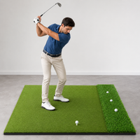 golf hitting mat